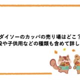 ダイソーのカッパの売り場はどこ？値段や子供用などの種類も含めて詳しく！